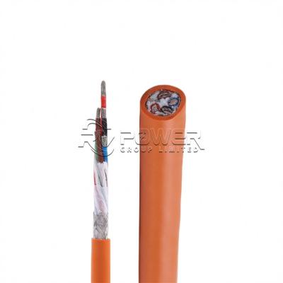 China Servo controls. Feedback 600V 1000V Highly Flexible Shielded OEM ODM Copper PUR Sheath Encoder Servo Cable for sale