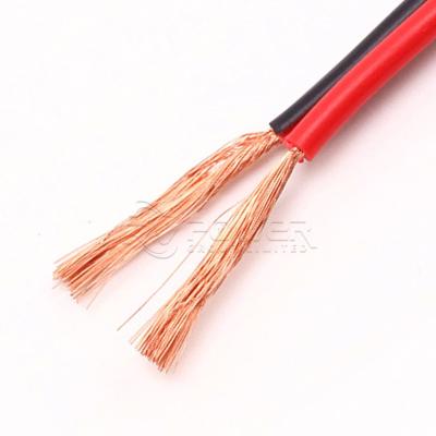 China RoHS 14awg high end ofc home theater 2 core speaker automotive wiring copper high fidelity audio cable for sale