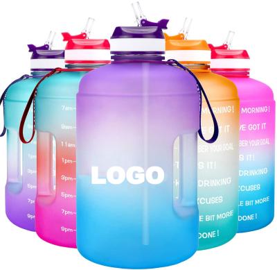 China Large Water Matt Color Insulated Sports Bottle Custom Logo Canteen BPA Free Leak Proof Gym Viable Jug For Fitness Bottles Gallon Jugs for sale