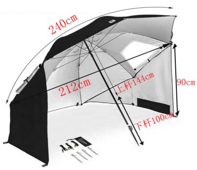 China Reyer's Sport-Brella Vented SPF 50+ UV-Resistant Sun and Rain Canopy Folding Umbrella Stand for Beach and Sporting Events Umbrella Parasols for sale