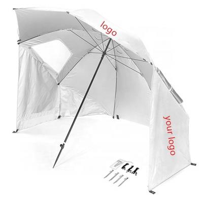 China UV-Resistant Sport-Brella Breathable Index Sunshade SPF 50+ Suitable For Beach And Sports Activities Beach Outdoor Umbrellas With Logo for sale