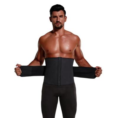 China Newest Reyer 2021 Logo Fitness Custom Private Label Elastic Slimming Plus Size Neoprene Men Waist Trainer Belt And Thigh Train for sale