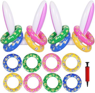 China Amazon Max Fun Supplier Easy Game Inflatable Bunny Ring Toss Games Inflatable Toss for Family Gifts Indoor Outdoor Games for sale