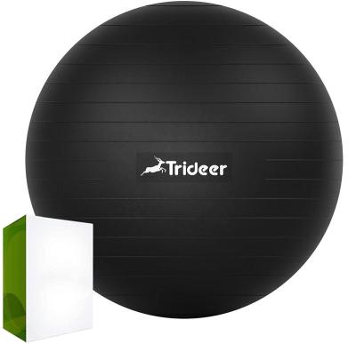 China Trideer Eco-friendly Supplier Customized Color Yoga Ball Set Fitness Equipment Anti Burst No Slip Yoga Balance Ball, Exercise Pilates for sale