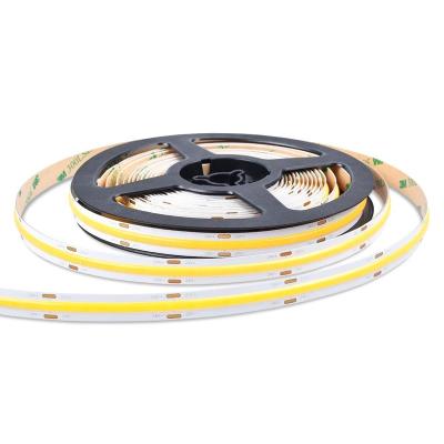 China LANDSCAPE COB Strip Lights 4mm 320 Leds/m 9.6w/m DC 12/24V Smart Flex LED Light Strip For Landscape R90 Vivid Color Rendering for sale