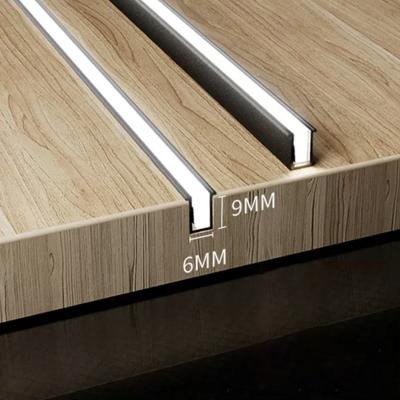 China 12/24v modern low voltage LED strips, recessed aluminum channel lights, LED strips for cabinets, shelves, cabinets for sale