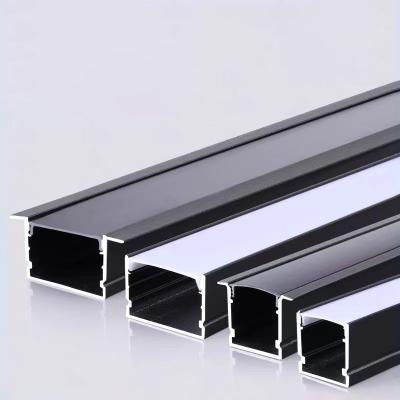 China LANDSCAPE Aluminum Alloy Profiles Ceiling Panels Linear Cabinets LED Lights Commercial Space Decoration Customization for sale