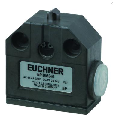 China EUCHNER N01 Precision Single Limit Switch , Chisel Plunger N01D550-M N01D550-M for sale