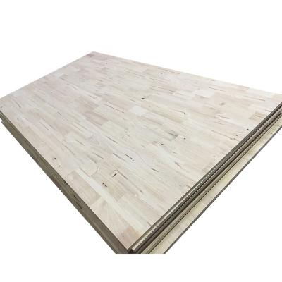 China Modern High Quality Eco-friendly Solid Wood Boards Chinese Manufacturer 100% Natural Rubber Wood Planks for sale