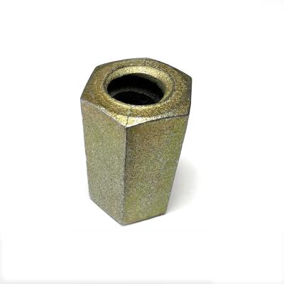 China Heavy Industry Formwork Tie Rod System Accessories cast steel tie rod  Connection Nut for sale