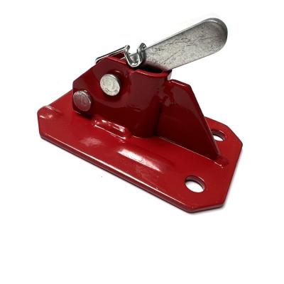 China Building Construction Factory Price Red Painted Steel Pressed Formwork Clamp Rapid Spring Clamp for Concrete Formwork Construction for sale