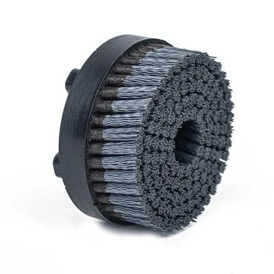 China OEM Grinder Brush Disc Wheel Round Shape for Industrial Decontamination for sale