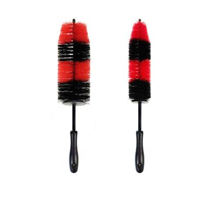 China Car Tire Rim Woollywormit Wheel Brush Alloy Wheel Brush Decontamination Tool for sale