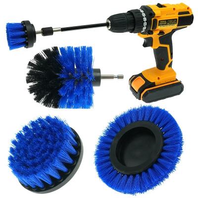 China Multifunctional Drill Scrub Brush For Various Surfaces With Quick Change Shaft zu verkaufen