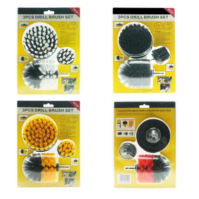 China More Color Brush Scrubber Drill Power Attachments With Medium Brush for sale