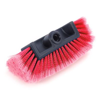 China Red Color Soft Wash Brush 10'' Black For Cleaning Car House for sale