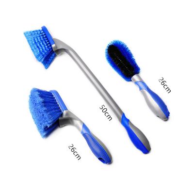 China Premium Customizable Auto Cleaning Brush Vehicle Detail Brush With Pp Nylon Bristles for sale