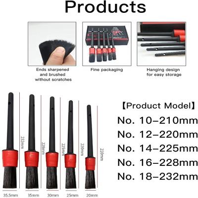 China 5pcs Cleaning Brush For Pp Material And Easy Cleaning for sale