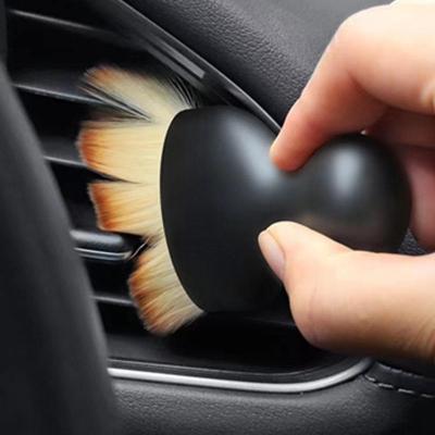 China Car Detailing Brush Soft Bristles Car Air Vent Detailing Brush for sale