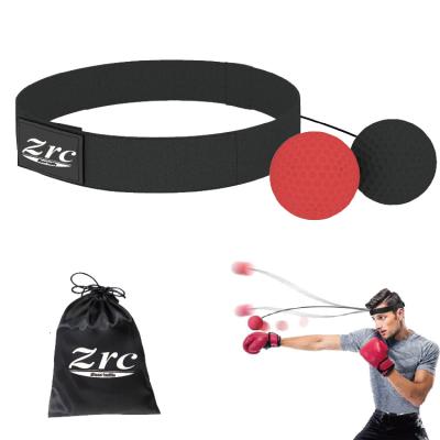 China Soft touch reflex ball set training balls on string punch fight react head ball with 2 difficulty blindfold level speed for sale