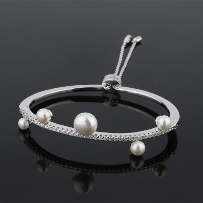 China Miss Japan and South Korea natural pearl bracelet fashion female atmosphere bracelet retractable bracelet for sale