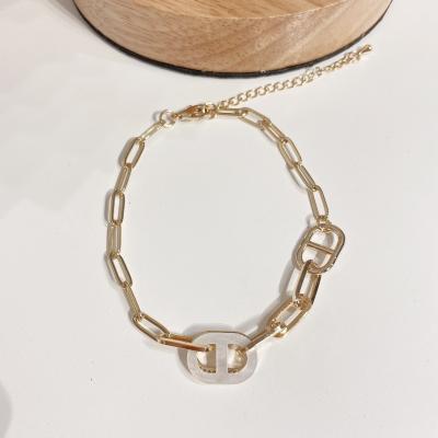 China Korean lightweight luxury designer ladies bracelet pig nose bracelet fashion double-sided bracelet with diamonds cute high-end ladies bracelet for sale