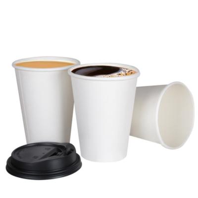 China Luxury Disposable Paper Cups 40ml Coffee Cup Kraft Paper Disposable Paper Cup for sale