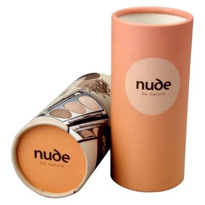 China Wholesale Recyclable Custom Eco Friendly Colored Men Women T-shirt Packaging Cylinder Paper Tube With Cardboard Lid for sale