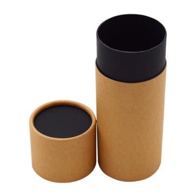 China Recyclable Paper Tube Food Grade Cardboard Cylinder Packaging Container For Tea Round Box Packing for sale