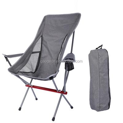 China Easy-carry best selling outdoor folding chair portable ultralight folding camp chair with double armrest for sale