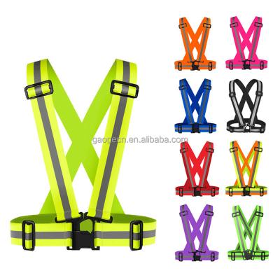 China High Visibility Customized Hi Strength Safety Reflective Tape Colorful Roadworking Belt for sale