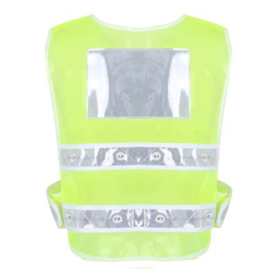 China LED FLASH China Manufacture Professional Traffic Rechargeable Led Reflective Running Vest for sale