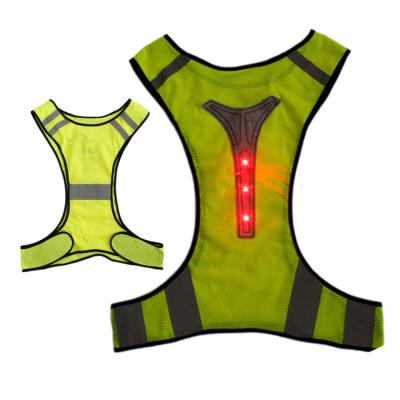 China LED FLASH China Manufacture Professional High Visibility Led Safety Flashing Vest for sale