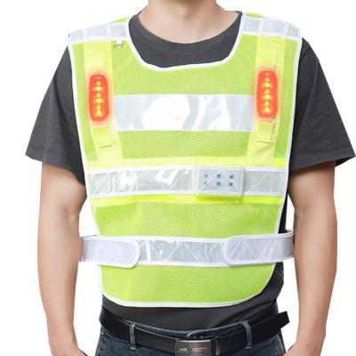 China Factory INSTANT SALE Various LED Bike Safety Signal Vest With Led Lights Outdoor Night for sale