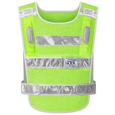 China Top Quality LED Various INSTANT Cycling Safety Led Flashing Reflective Running Vest for sale