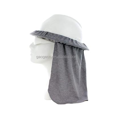 China High Visibility Hard Hat Flame Retardant Neck Shade, Grey, One Size for sale