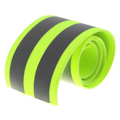 China Reflect Tape Non-Elastic Woven OEM High Visibility Reflective Materials And Elastic Reflective Tape For Safety Clothing for sale