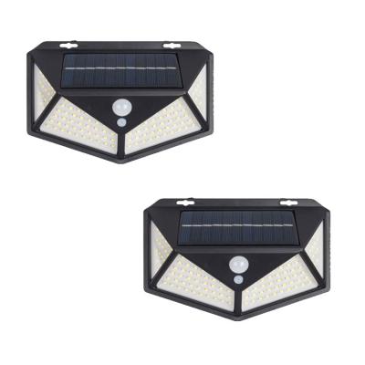 China Super Bright 114PCS LED Security Outdoor Solar Motion Sensor Solar Wall Garden Lights for Yard,Garage for sale