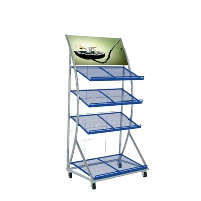 China Good Quality Display Market Stall Flooring Display Stand For Shop ZH-2014109 for sale