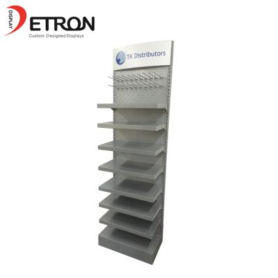 China Modern Display Sports Flooring Shoe Display Stand For Store Metal Display Rack For Sports Shoes for sale