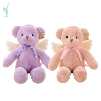 China Wholesale High Quality Cute Plush Angel Teddy Bear Stuffed Dolls for sale