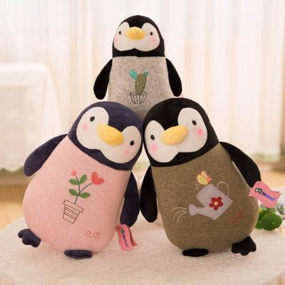 China Wholesale Plush Kids Imitation Stuffed Cartoon Penguin Plush Toys Baby Doll for sale