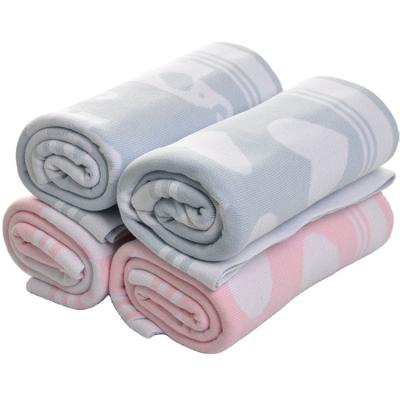 China Wholesale Custom Fire Retardant Polyester Soft Baby Wrap Cotton Baby Blanket Blanket For Baby for sale