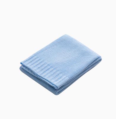 China Fire Retardant High Quality Soft Feeling Bamboo Throw Blanket Baby Knitted Baby Bamboo Blanket for sale