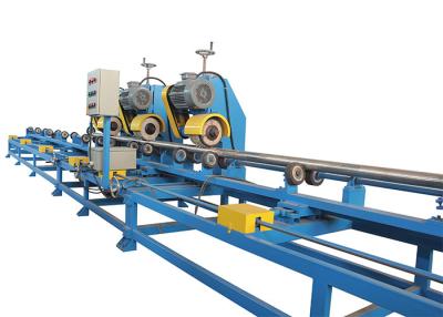 China Big Diameter Metal Tube Polishing Machine 0–6 M/Min Input Speed Safety Operation for sale