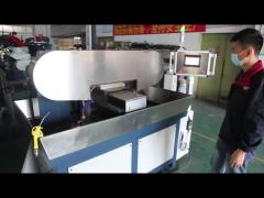 2-Axis CNC Wet Grinding Wire Drawing Machine Custom for Stainless Steel Polishing Machine Grinding M