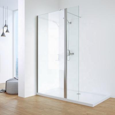 China 10mm modern wholesale glass shower enclosure walk-in screen for sale