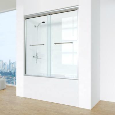 China Modern LACONCIA 6mm Tub Shower Sliding Door for sale