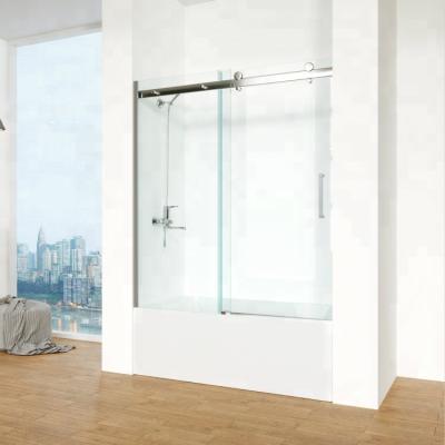 China With Frame 2020 Top Rated 10mm Tempered Glass Tub Shower Door For Sale for sale