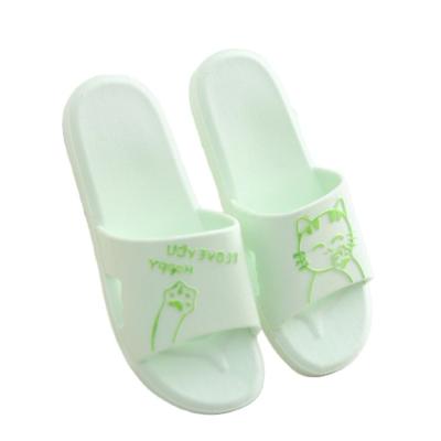 China Cushioning PVC Custom Logo Slippers Men And Women Custom Shoes Sandal Plain Slide Empty, Indoor Bathroom Shoes for sale